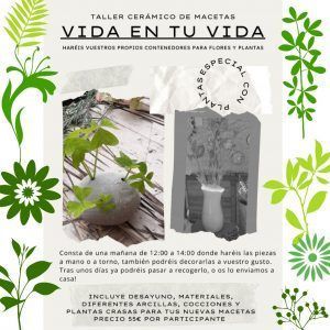 Taller de Macetas "Vida en tu vida"