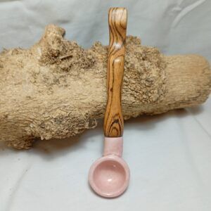 Cuchara en Bocote y Rosa